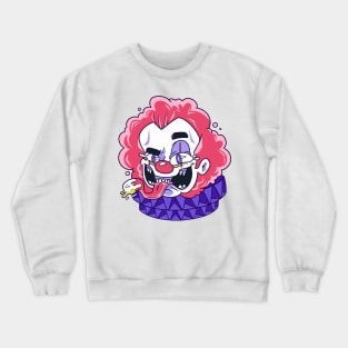 Creepy Clown Crewneck Sweatshirt